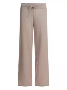 Трикотажные кашемировые брюки Lisa Yang, нейтральный