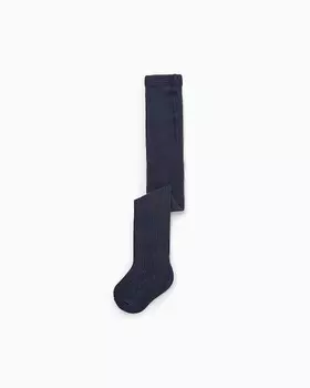 Трикотажные колготки антипиллинг для маленьких мальчиков Zippy, темно-синий