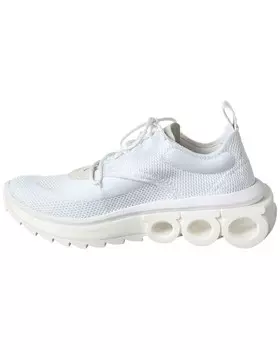 Трикотажные кроссовки Ferragamo Nima Salvatore Ferragamo, белый