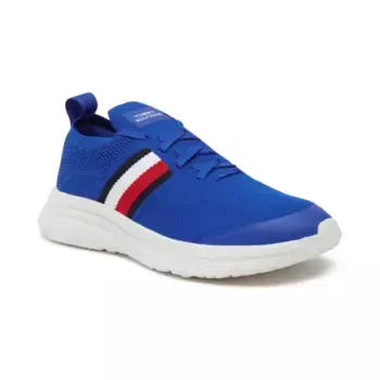 Трикотажные кроссовки в полоску Tommy Hilfiger, синий