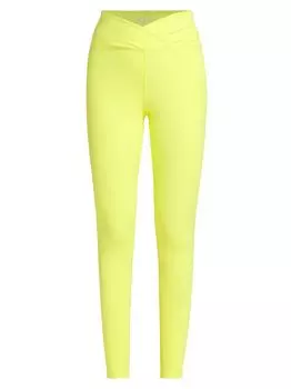 Трикотажные леггинсы Versonica Crossover в рубчик Year of Ours