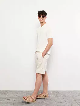 Трикотажные мужские шорты Slim Fit LCW Casual