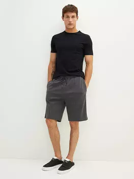 Трикотажные мужские шорты Slim Fit LCW Casual, темно-серый