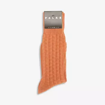 Трикотажные носки до щиколотки с логотипом Falke, цвет amber