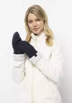 Трикотажные перчатки Jack Wolfskin "HIGHLOFT KNIT MITTEN W", синий