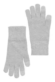 Трикотажные перчатки Marks & Spencer, серый