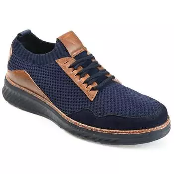 Трикотажные повседневные модельные туфли Vance Co. Julius, темно-синий