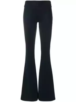 Трикотажные расклешенные брюки Galvan, синий