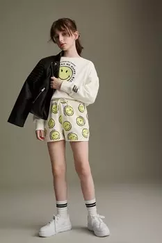 Трикотажные шорты (3–16 лет) Next, бежевый