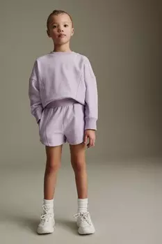 Трикотажные шорты (3–16 лет) Next, фиолетовый