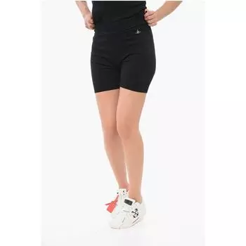 Трикотажные шорты BEA с вышитым логотипом Vivienne Westwood, Black