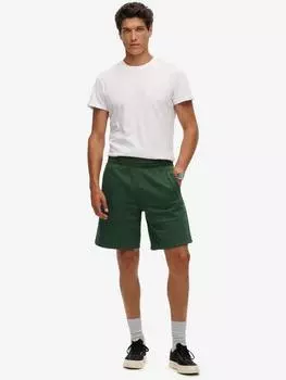 Трикотажные шорты essential с логотипом Superdry, цвет Pine Green Marl