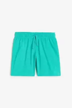 Трикотажные шорты H&M, бирюзовый