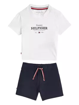 Трикотажные шорты (комплект из двух штук) Tommy Hilfiger Junior, синий