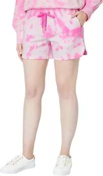 Трикотажные шорты Kylar Lilly Pulitzer, цвет Plumeria Pink Sun Splash Tie-Dye