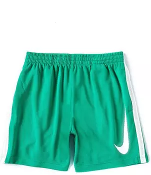 Трикотажные шорты Nike Little Boys 2T-7 Dri-FIT, зеленый