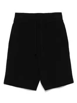 Трикотажные шорты Roberto Collina, черный