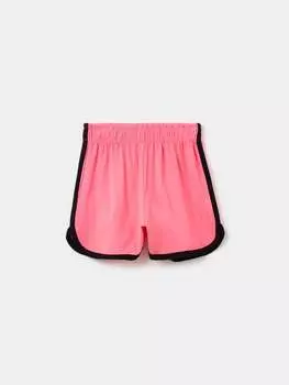 Трикотажные шорты с контрастной окантовкой Ovs, цвет pink