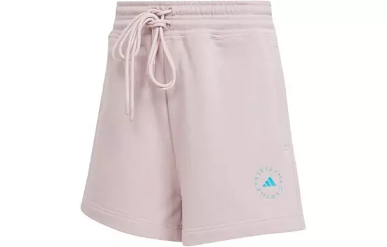 Трикотажные шорты с логотипом от Stella McCartney Adidas