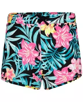 Трикотажные шорты с принтом для больших девочек Hurley, синий