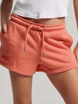 Трикотажные шорты с вышитым логотипом Vintage Superdry, ла корал марл