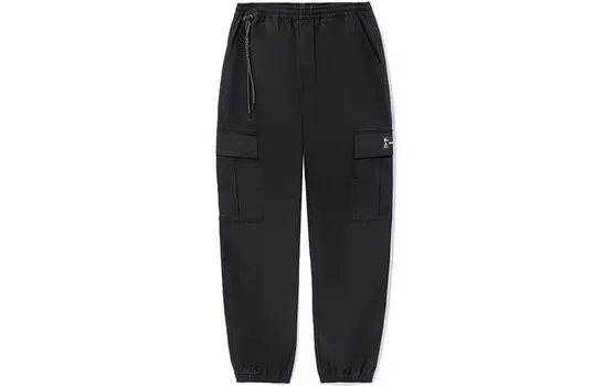 Трикотажные штаны для скейтбординга мужские черные Lining, черный