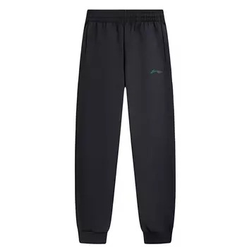 Трикотажные спортивные брюки LiNing унисекс, черные