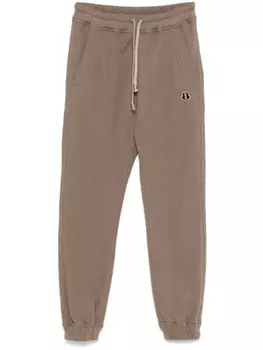 Трикотажные спортивные брюки Moncler + Rick Owens, нейтральный цвет