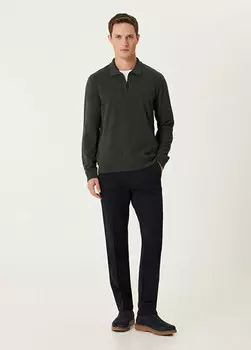 Трикотажные спортивные брюки с кулиской на талии. Beymen Club, синий