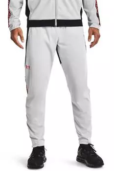 Трикотажные спортивные брюки с логотипом Under Armour, красный