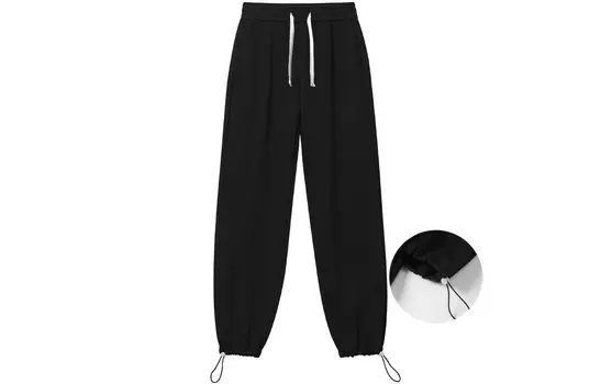 Трикотажные спортивные брюки унисекс COMOWA, черный