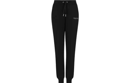 Трикотажные спортивные брюки женские ARMANI EXCHANGE, черный