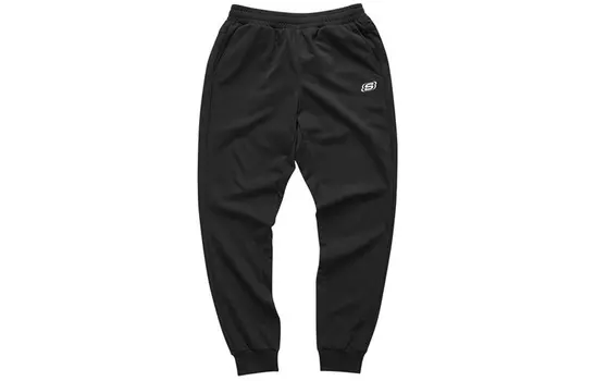 Трикотажные спортивные брюки женские Skechers, Carbon Black/0018