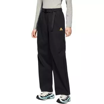 Трикотажные спортивные штаны Anta Variety Training Collection, женские, базовые, черные