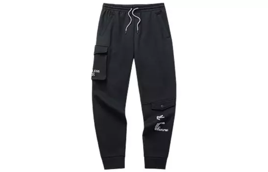 Трикотажные спортивные штаны Basketball Collection для мужчин, черные Anta, черный