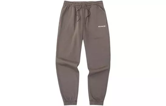 Трикотажные спортивные штаны Basketball Collection унисекс из шифона цвета кофе Anta, цвет Chiffon coffee