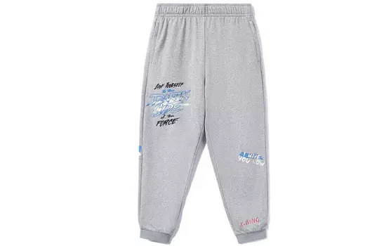 Трикотажные спортивные штаны Disney для мужчин, цвет серый Lining, цвет Heather Gray