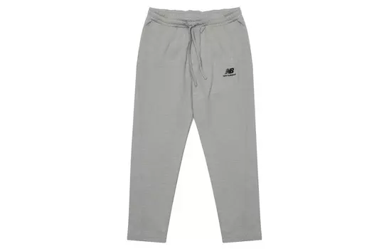 Трикотажные спортивные штаны Essentials для мужчин, серые New Balance, серый