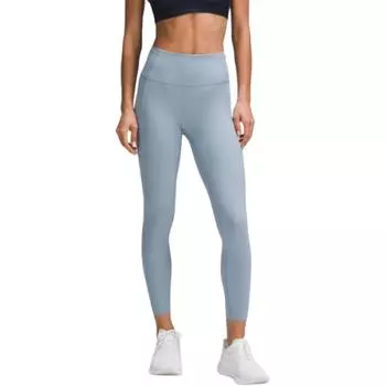 Трикотажные спортивные штаны Fast And Free SS24, женские, 25 дюймов Lululemon, Army Green/ARMG