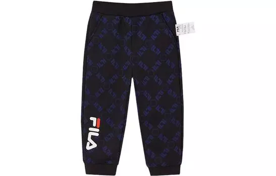 Трикотажные спортивные штаны FILA TD, цвет Full print II-ZB