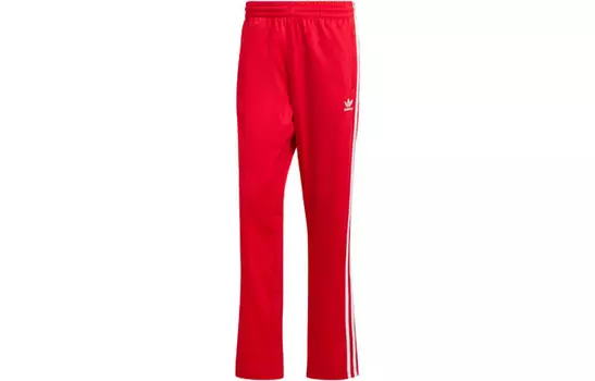 Трикотажные спортивные штаны Firebird для мужчин, красные Adidas Originals, красный