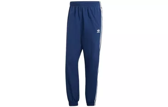 Трикотажные спортивные штаны Firebird для мужчин, темно-синие Adidas Originals, темно-синий