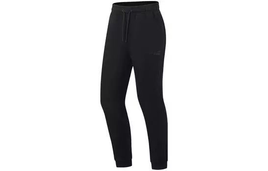 Трикотажные спортивные штаны Fitness Series для мужчин, черные Lining, черный
