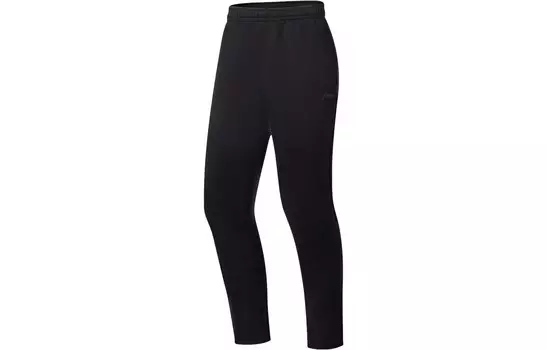 Трикотажные спортивные штаны Fitness Series для мужчин, черные Lining, черный