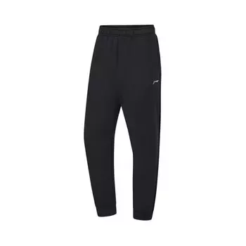 Трикотажные спортивные штаны Fitness Series для мужчин, черные Lining, черный