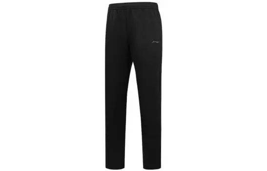 Трикотажные спортивные штаны Fitness Series для мужчин, черные Lining, черный