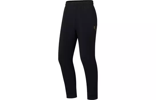 Трикотажные спортивные штаны Fitness Series для мужчин, черные Lining, черный