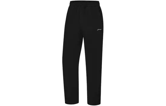 Трикотажные спортивные штаны Fitness Series для мужчин, черные Lining, черный