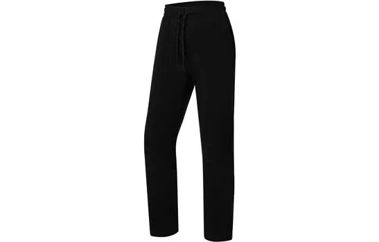 Трикотажные спортивные штаны Fitness Series женские черные Lining