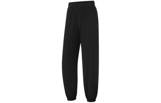 Трикотажные спортивные штаны Fitness Series женские черные Lining
